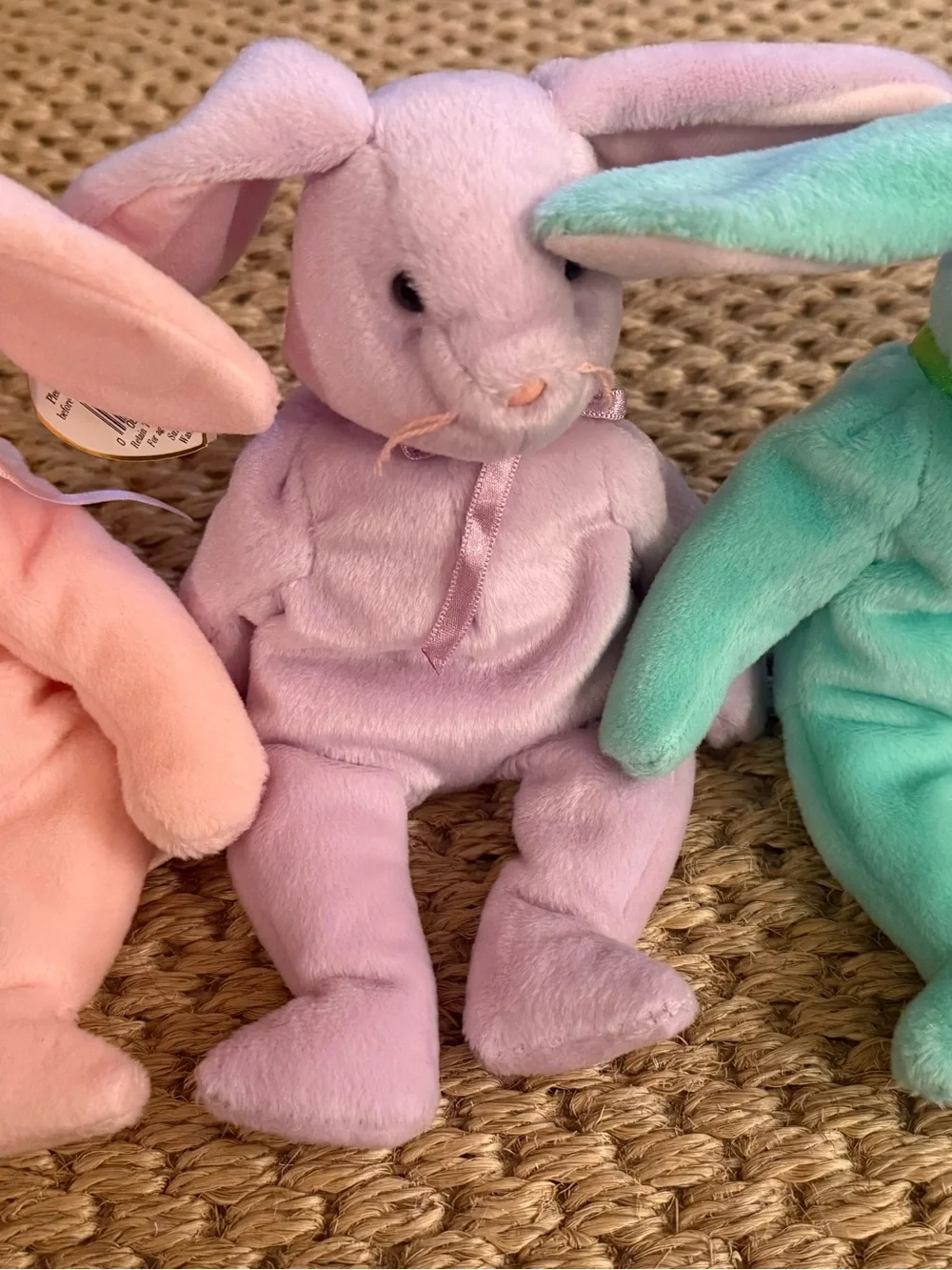 Ty beanie baby bunny collection - w tags. MWMT